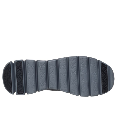 Машки спортски патики Skechers Glide-Step Noxus Slip-ins, Air-Cooled Memory Foam, мрежа, сиви