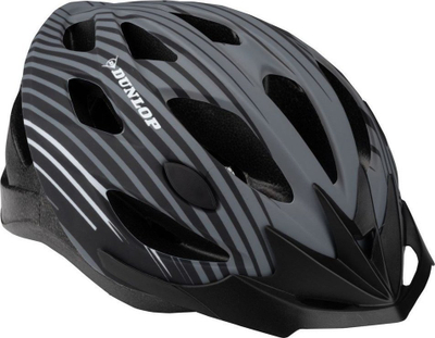 Helmetë biçiklete Dunlop MTB R.s, e rregullueshme, e lehtë, gri