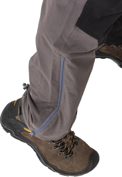 Pantallona për meshkuj Milo Men's trekking, L, të hirta 