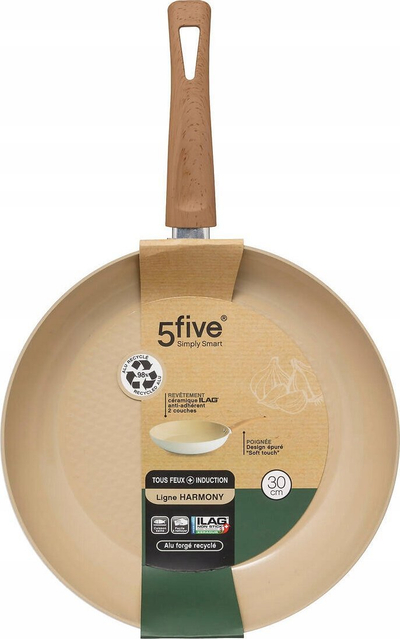 Tigan Harmony D30cm, alumini i falsifikuar, ngjyrë bezhë