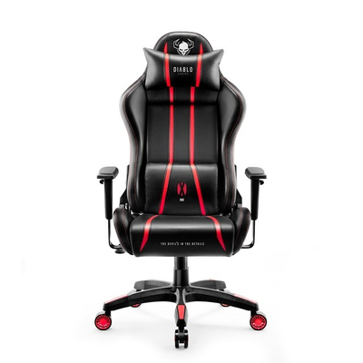 Karrige gaming Diablo Chairs X-ONE 2.0 Normal, ergonomike, e kuqe