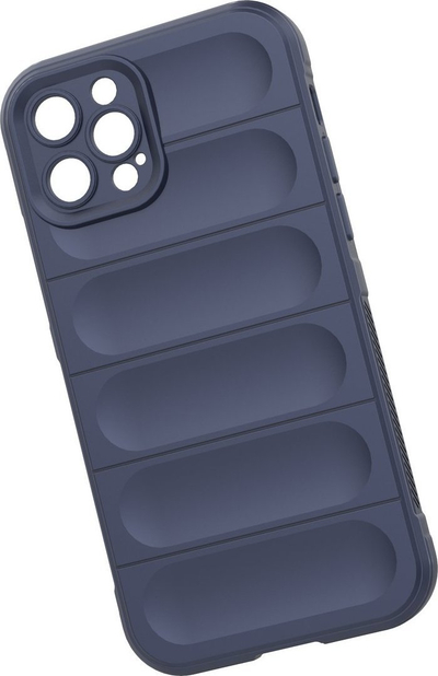 Futrollë Magic Shield për iPhone 12 Pro, TPU, mbrojtje antishok, burgundy