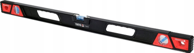 Nivel magnetik Yato YT-30312, 800mm, trup metalik, i zi