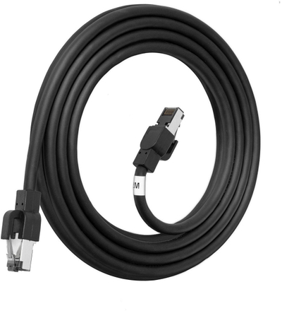 Кабел за мрежа Lanview LVN6075SOUT, CAT6A, 10G, црн