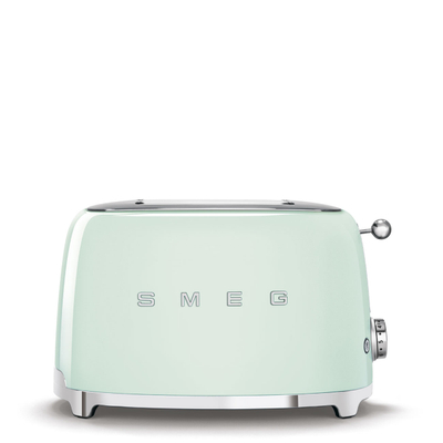 Thekëse buke SMEG 50's Style TSF01PGEU, 950 W, 2 copë, e gjelbër pastel