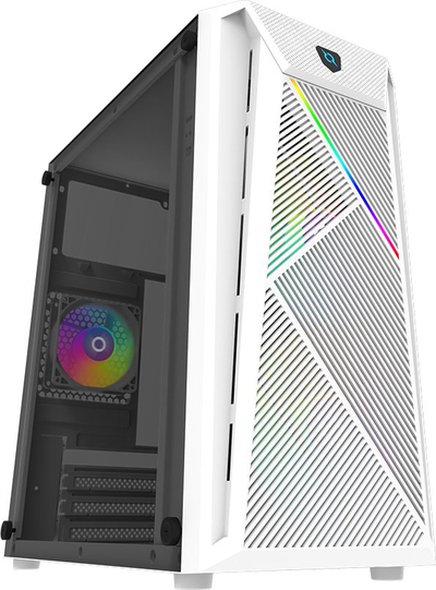 Kuti kompiutri Aqirys BellatrixPRO MiniTower, akrilik, RGB, e bardhë