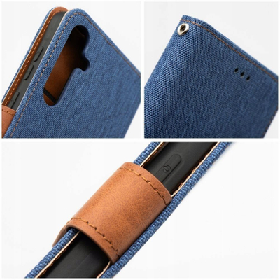Коричка за книга OEM JEANS за Xiaomi Redmi 15c Redmi Note 15, џеб за картички, сина