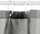 Perde dushi 5Five Colours, poliester, 12 unaza, gri