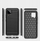 Mbrojtëse telefoni Carbon për Samsung Galaxy A42 5G, TPU fleksibël, e zezë