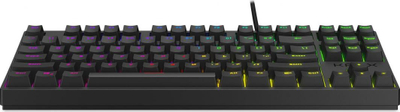 Tastierë Krux Atax PRO RGB Gateron, e zezë