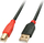 Kabllo Lindy, USB-A - USB-B, 15 m, e zezë