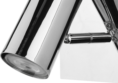 Llamba muri Beliani Rosetta, set me 2 copë, metal, argjend