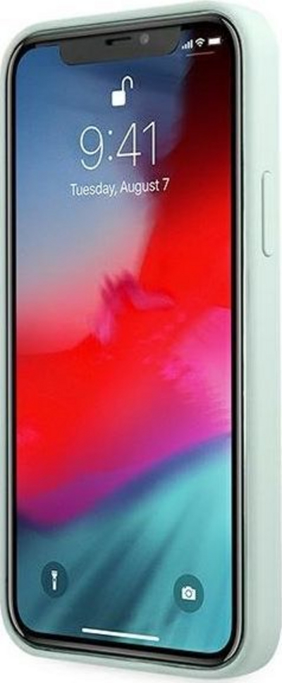 Kornizë mbrojtëse Guess, Apple iPhone 12 Pro Max, e kaltër