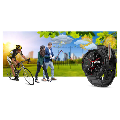 Smartwatch Gravity GT7-1, ekran 1.28", IP67, i zi