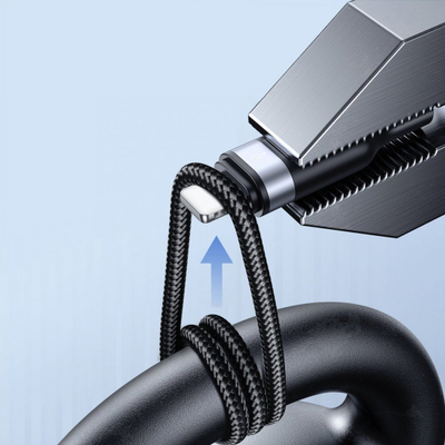 USB кабел Џојрум 4 во 1 JR FC1A1, 1.2m, USB A во Лајтнинг 2x USB C Микро USB, сива