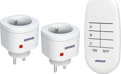 Set me priza portative Orno OR-GB-439, 2 copë