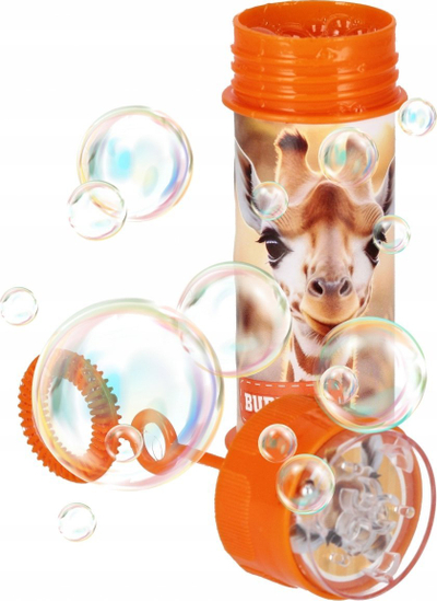 Flluska sapuni MY BUBBLE Cute Wild, 55 ml, shumëngjyrëshe