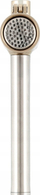 Shtypëse hudhre Maku Garlic Press, pjesë e brendshme e heqshme, manuale, argjendtë