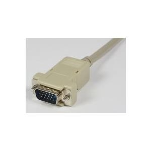 Kabllo VGA Microconnect VMM102C, 2m, e hollë, e bardhë