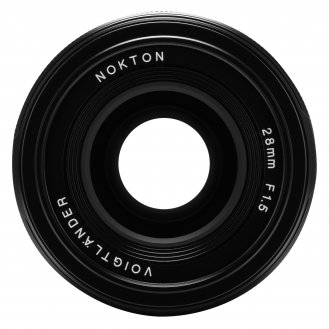 Objektiv Voigtlander Nokton 28mm f/1.5 Aspherical, për Sony E-Mount, i zi