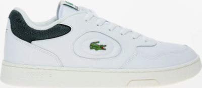 Këpucë sportive Lacoste Lineset 223 M 746SMA0045, lëkurë natyrale, për meshkuj, të bardha
