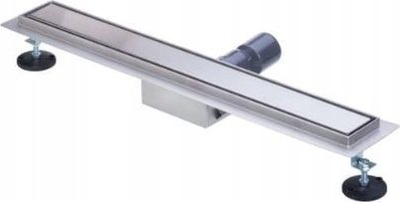 Kanal linear dushi Schlosser Steel, 70 cm, çelik inox, ngjyrë argjendi