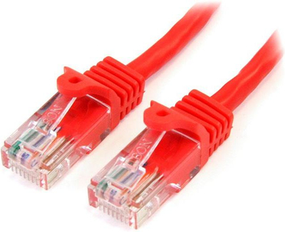 Kabllo patchcord StarTech Cat.6, 2m, e kuqe