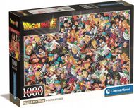 Puzzle Clementoni Anime Dragon Ball 39918, 1000 pjesë, 50 x 70 cm, shumëngjyrësh