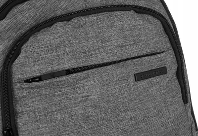 Çantë shpine për laptop David Jones Spacious Fabric, 15", tekstil, gri