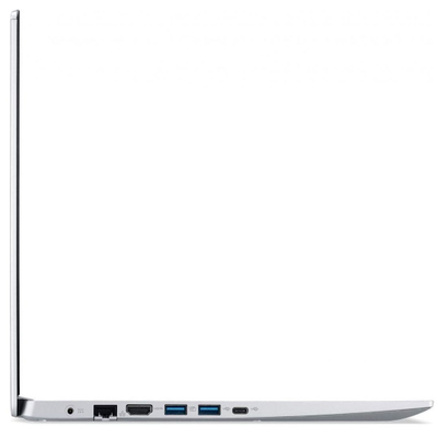 Laptop Acer Aspire 5, 15.6", AMD Ryzen 3 5300U, 8 GB RAM, 512 GB SSD, i argjendtë