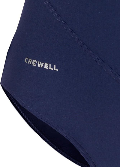 Rrobë banjo njëpjesëshe për gra Crowell Angie W, dekolte V, UPF 50+, blu navy