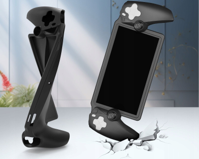 Силиконско куќиште JYS P5183 за Sony PlayStation Portal, заштитно, црно