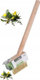Fshesë për barëra Pro Garden me dorezë druri, 36 cm, kafe