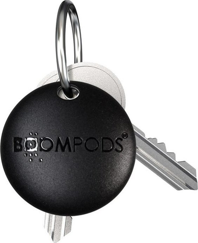 GPS gjurmues Boompods Tag &amp; Card Bundle, Bluetooth, për iOS, i zi