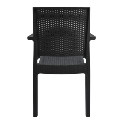 Karrige me krahë, polipropilen, 57×55,5×89 cm (HM5134.01), gri