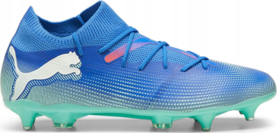 Këpucë futbolli Puma Future 7 Match MxSG 107933-01, për bar natyral, për burra, blu