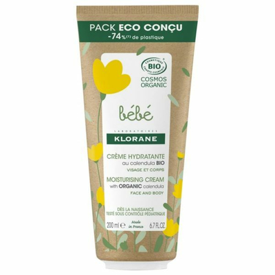 Krem hidratues për bebe Klorane, 200 ml