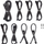 Set kabllosh PSU CableMod C-Series Pro ModMesh, për Corsair RMi RMx RM, carbon