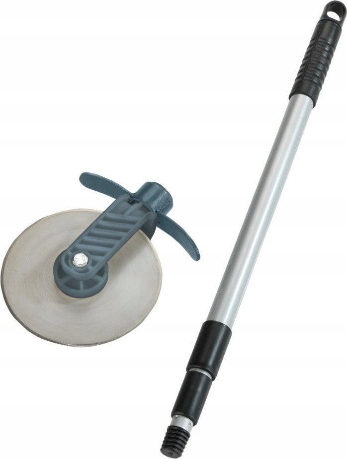 Prerëse skajesh bari Maximex Lawn Edge Trimmer, teh çeliku inox, dorezë teleskopike, gri