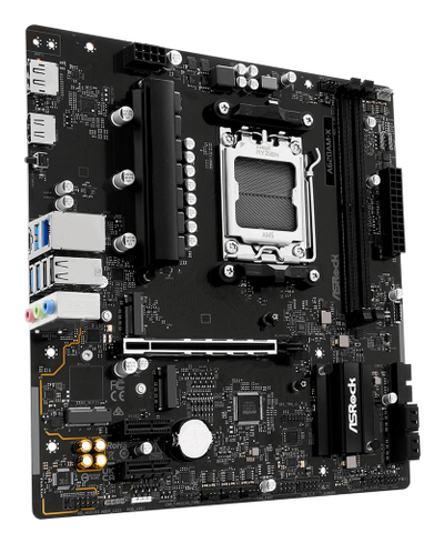 Pllakë mëmë ASRock A620AM-X, socket AM5, DDR5, Micro-ATX, e zezë