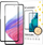 Xham mbrojtës Wozinsky Full Glue për Samsung Galaxy A54 5G, 9H, me kornizë të zezë