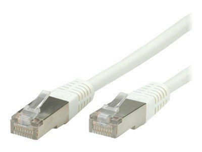 Kabllo rrjeti Roline S/FTP Cat.6, 0.5m, e bardhë