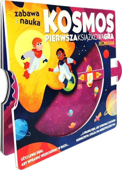 Libër interaktiv për kalamaj Kosmos The First Book Arcade Game, me lojë arcade