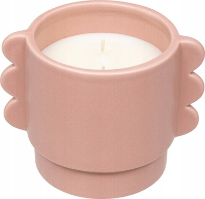 Qiri me aromë Atmosphera Jasmine Bliss, 370 g, 35 orë, qeramik rozë