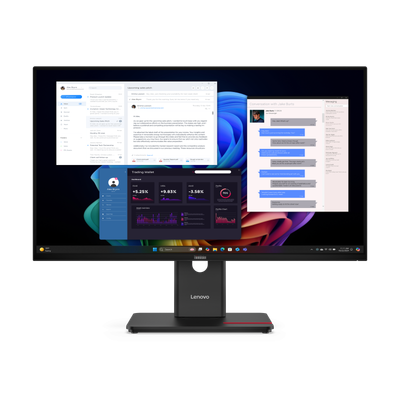 Monitor Lenovo ThinkVision T27UD-40, 27", UHD, USB-C Docking