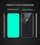 Xham mbrojtës X-One Full Cover, 9H, për iPhone 16, i zi