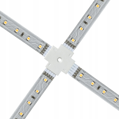 Lidhës X për shirit LED Paulmann MaxLED 70617, 4 dalje, plastik, i bardhë