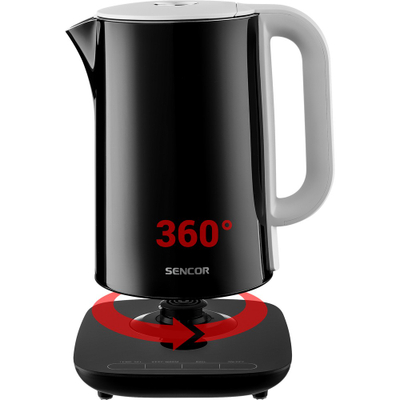 Vluese Uji me termorregullues 1.7l Sencor SWK 1592BK, e zezë