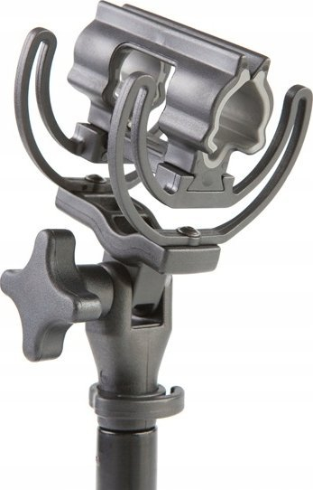 Shock mount për mikrofon Rycote InVision INV-HG MKIII, diametër 19-34mm, për punë profesionale, i zi