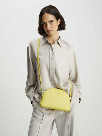 Çantë Calvin Klein Crossbody, e verdhë